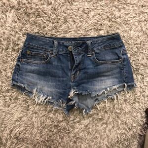 American eagle Jean Shorts size 00